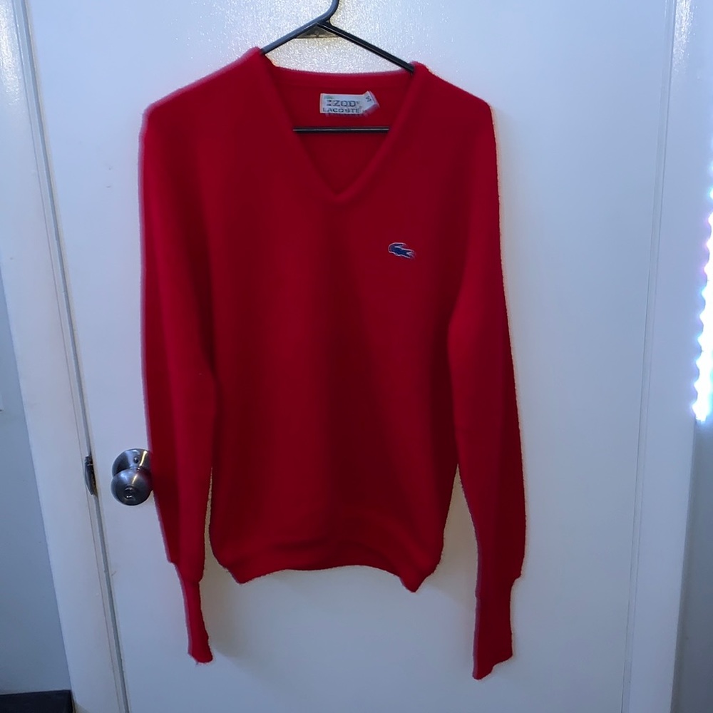 vintage izod lacoste sweater!